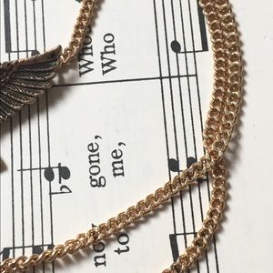 Avon Golden Eagle Necklace Vintage